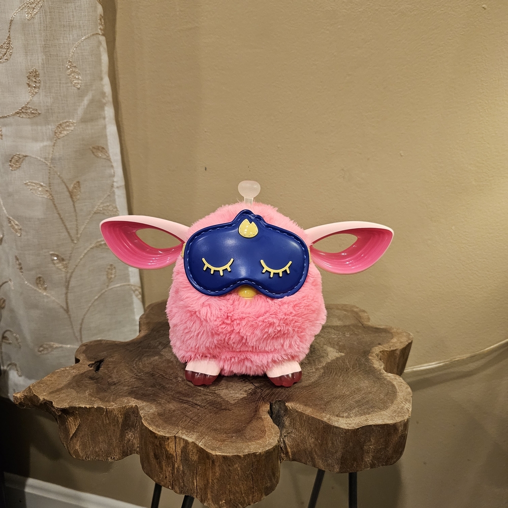 Furby Connect Pink With Blue Sleep Mask